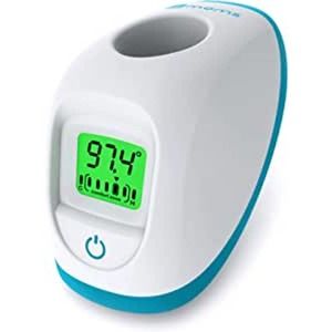 Aqua Digital Bath Thermometer - White and Blue